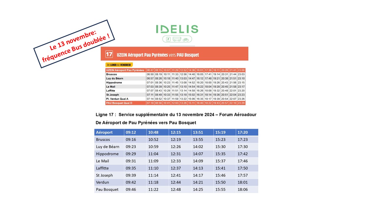 Frequence-bus-aeroport-Pau